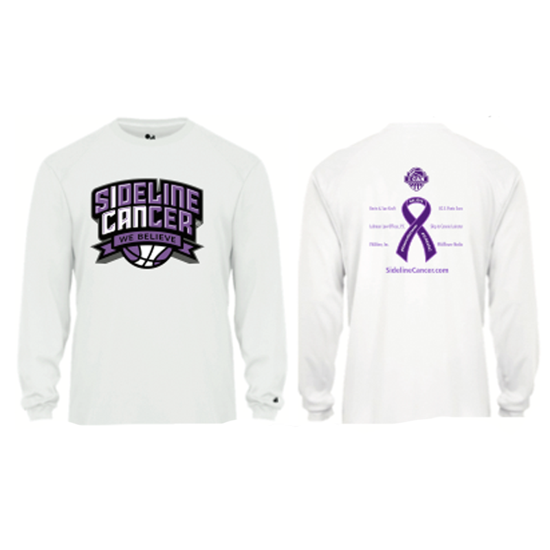 Sideline Cancer® Dri-FIT (White)