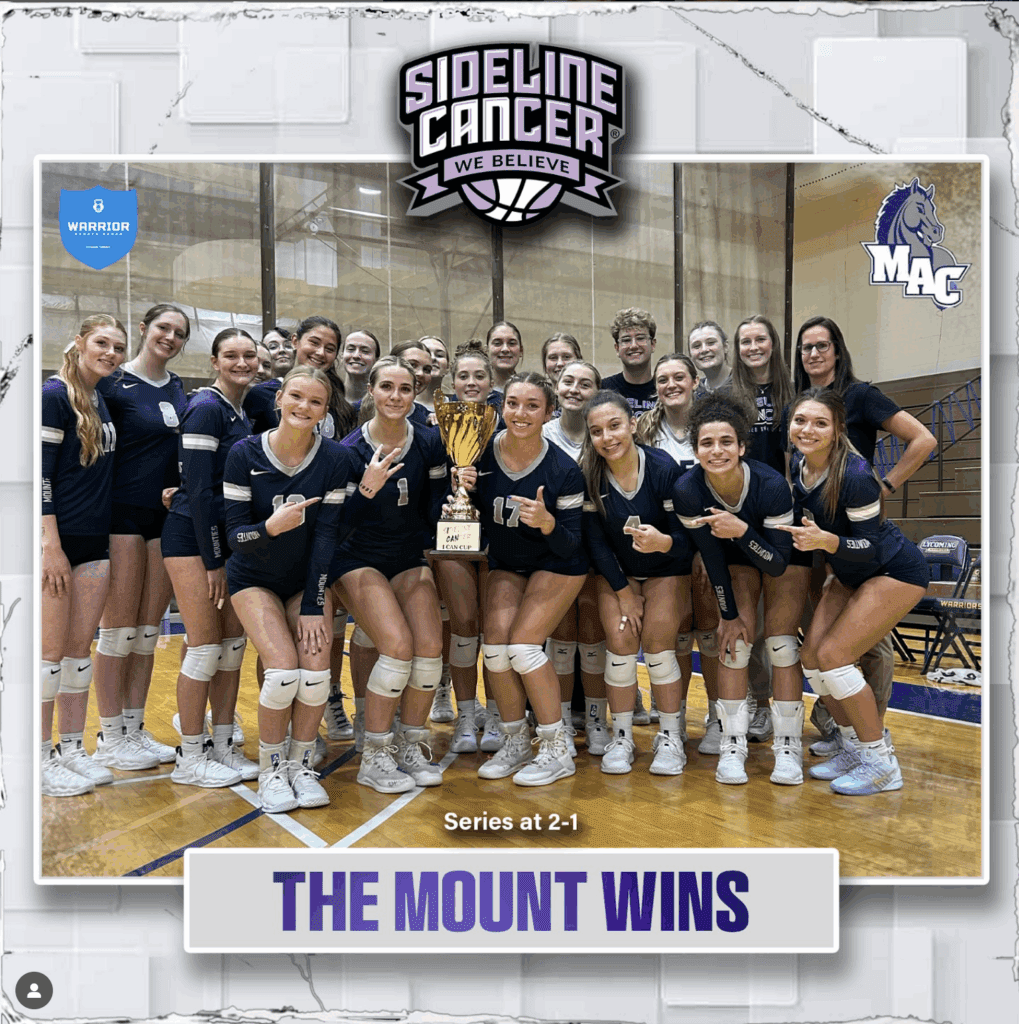 Lycoming vs. Mount Aloysius Volleyball Match Kicks Off Sideline Cancer’s Fall Season