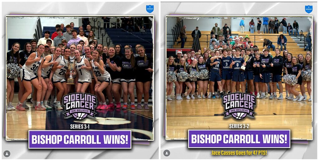 Bigger Than Basketball: Bishop Carroll & Central Cambria Unite for an Unforgettable Sideline Cancer Rivalry